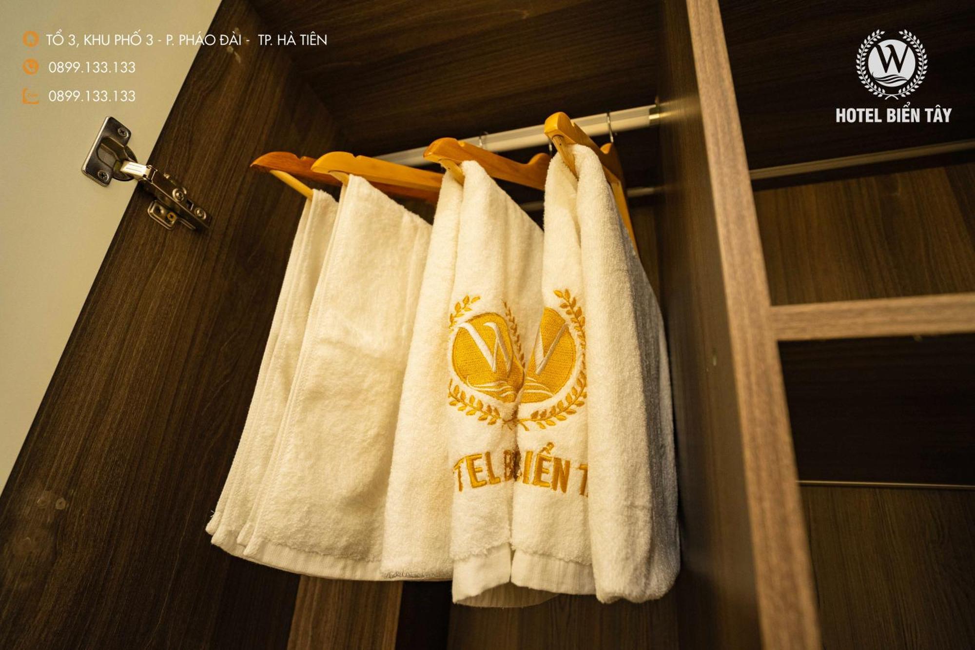 Hotel Khach San Bien Tay Hà Tiên Exterior foto